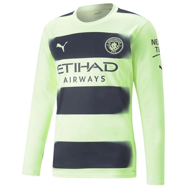 Tailandia Camiseta Manchester City 3ª ML 2022-2023